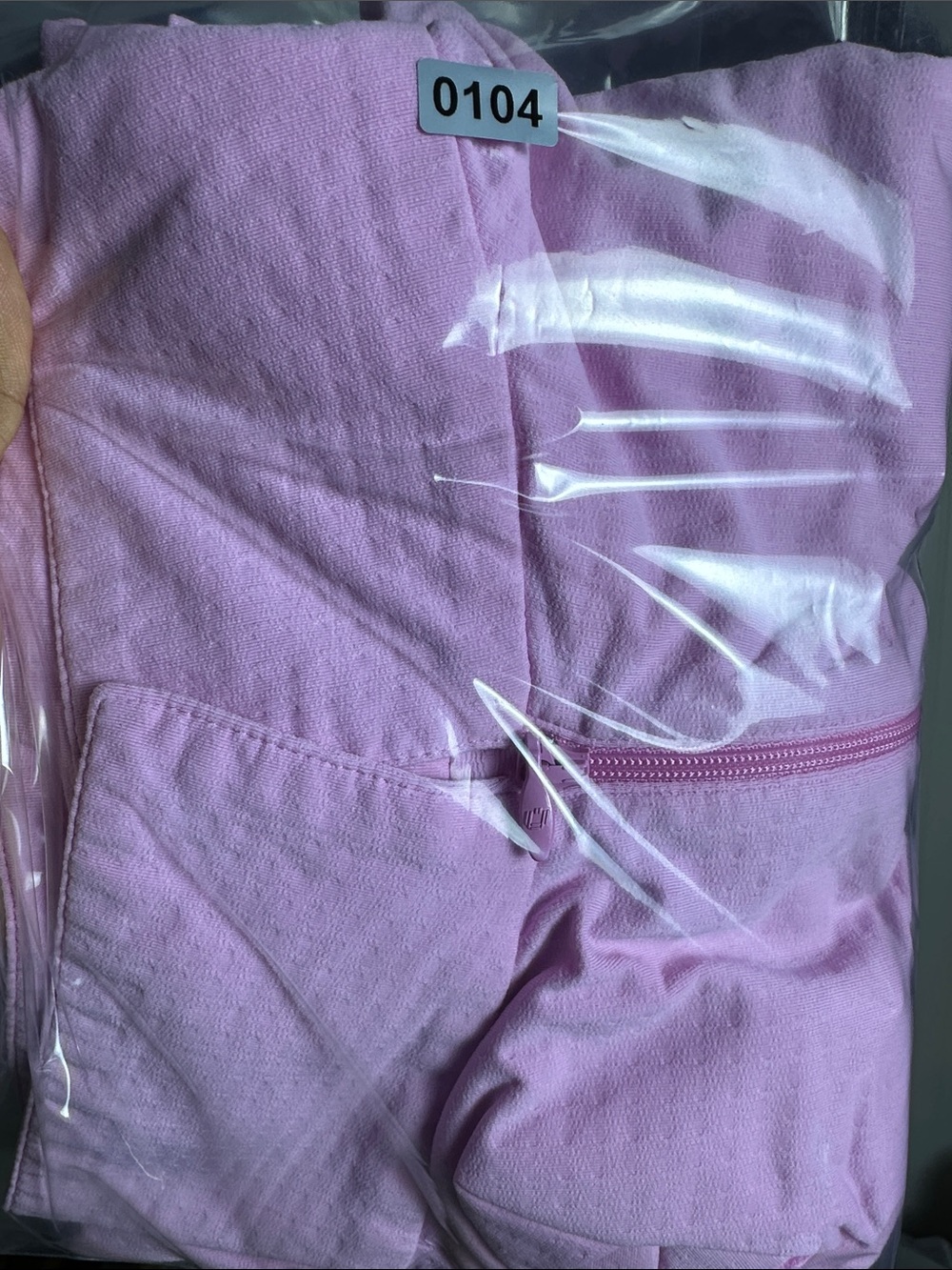 IBKUL Womens Long Sleeve Mock Solid Top in Candy Pink Outdoors UPF 50+ - Picture 9 of 9
